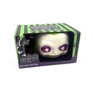 Beetlejuice Shaped Mug Ceramic Paladone‎ Officially Licensed